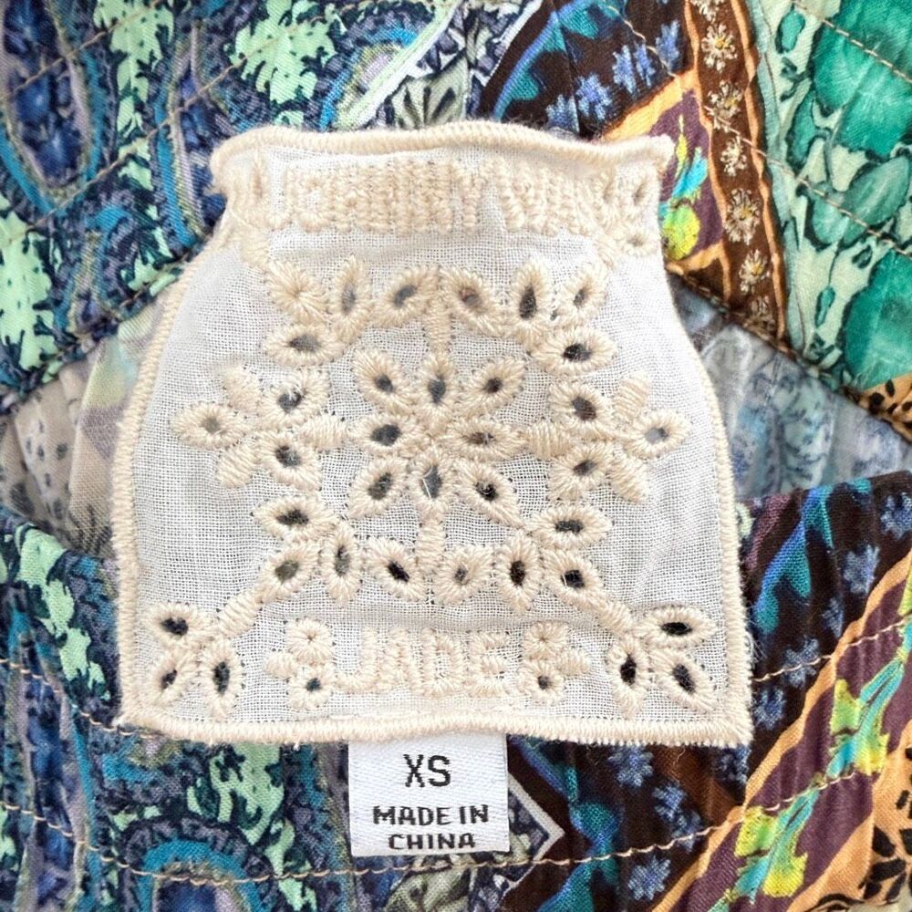 Johnny Was 'Rivera' Patchwork-Print Tiered Wide-L… - image 7